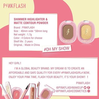 Phấn Tạo Khối Bắt Sáng PINKFLASH PF-F02