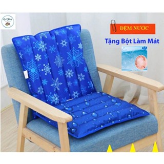 Đệm nước ô tô, Nệm nước ghế ngồi, Đệm ghế văn phòng êm ái giá rẻ [TẶNG KÈM BỘT LÀM MÁT]