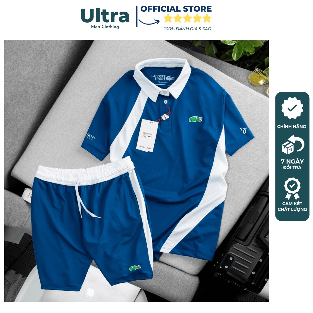 Set thể thao nam mùa hè thun lạnh Hàng Hiệu Ultra Men UM16 Bộ quần áo nam chất mát mặc nhà bền đẹp phom chuẩn nhiều màu