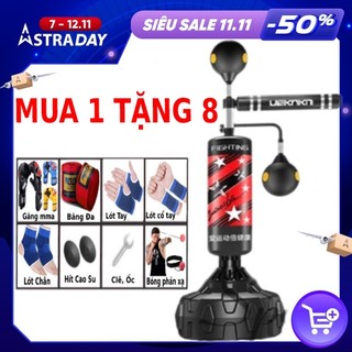 Trụ Đấm Bốc Boxing UFC - Bao Cát Đấm Bốc Boxing Thế Hệ Mới Tặng găng mma + băng đa 3m, bảo hành bao trụ đấm bốc 12 tháng