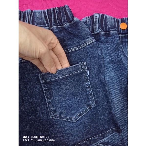 Quần jean giả váy cho bé 10-22kg