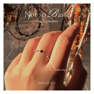 Collection Nhẫn handmade Simple ring, Cubic ring, Bead ring