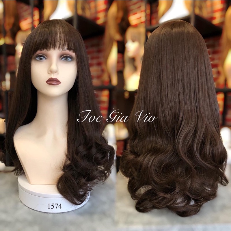 [CAO CẤP] 1574- TÓC BỘ XOĂN ĐUÔI 60CM