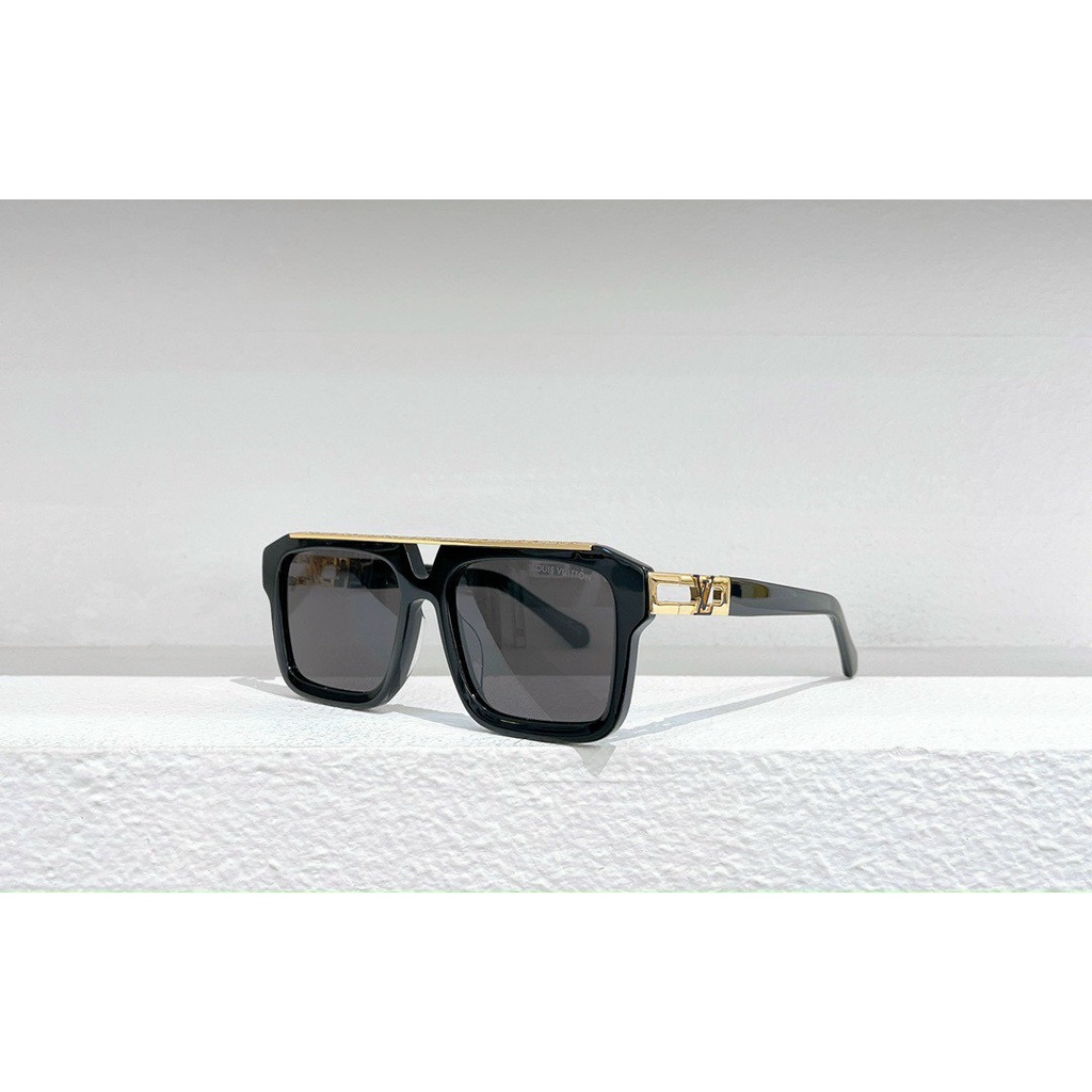 Kính Mát LV Cao Cấp Nam Nữ 2023 Tròng Vuông Chống Tia Uv Phong Cách.Kính Râm nam nữ LV bảo hành 1 năm