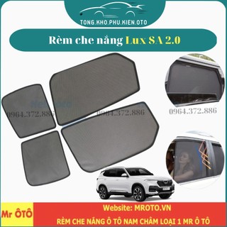 Rèm che nắng xe VinFast LUX SA2.0- Hàng Loại 1 Mr Ô Tô, vải dày, chống nắng tốt, dễ lắp đặt, vừa khít - Đế nhựa
