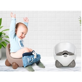 Bô vệ sinh trẻ em Hokori cho bé từ 6 tháng đến 5 tuổi chống trơn trượt có chỗ dựa và khay