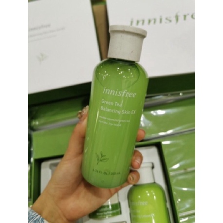 BỘ DƯỠNG TRÀ XANH 7 MÓN INNISFREE GREEN TEA BALANCING SPECIAL SKIN CARE EX