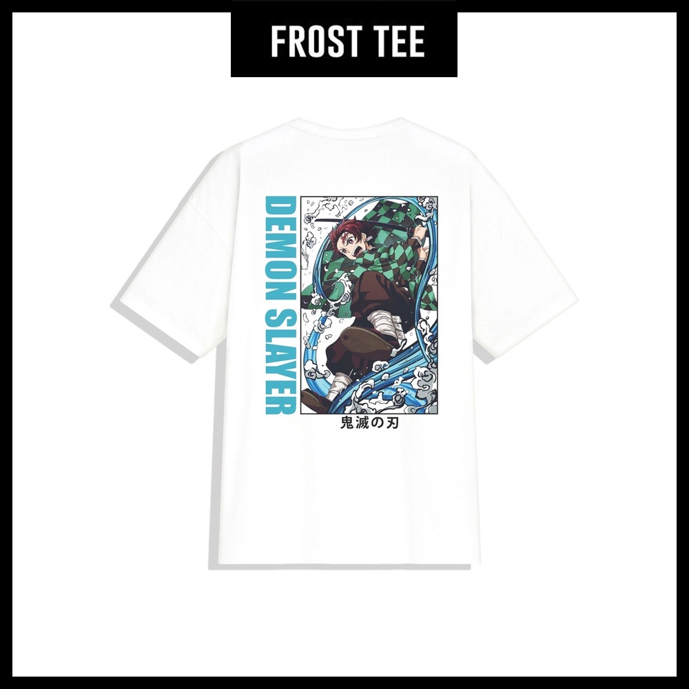 Áo thun Tanjiro Kamado, Áo thun Demon Slayer Kimetsu no Yaiba hình in cực ngầu, Chất liệu cotton co dãn