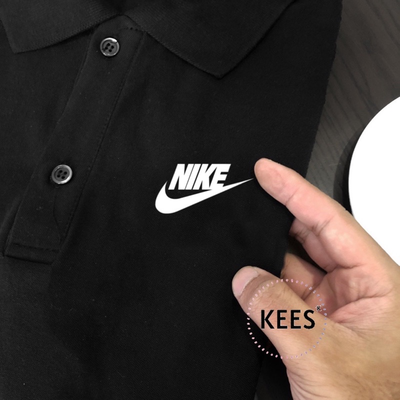 Áo Polo Nike Basic Cổ Bẻ Nam Nữ Chất Vải Cotton Da Cá Sấu Full Cao Cấp