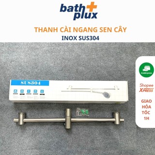 Thanh trượt gác sen, đế cài inox 304 cao cấp, điều chỉnh sen tắm