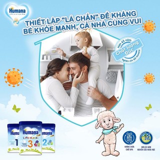 COMBO 6 HỘP SỮA HUMANA CHO BÉ ( HU01, HU02,HU03)