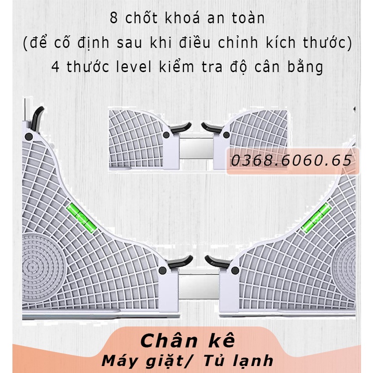 #Có bánh xe #Chân máy giặt - #Chân tủ lạnh/ #Kệ máy giặt