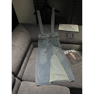 Váy yếm jean rách siêu hot loại 1