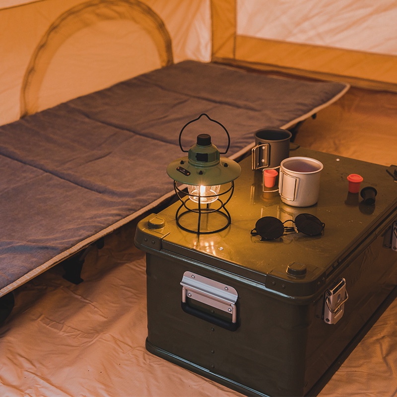Đèn bão dã ngoại | Đèn treo Decor Cafe Camping Cắm trại | Điều chỉnh cường độ ánh sáng | ForiCaming - DD03