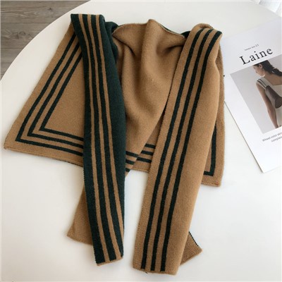 Áo Choàng Dệt Kim Hai Mặt Khóa Cài Màu Sắc Thời Trang Xuân Thu Ấm Áp