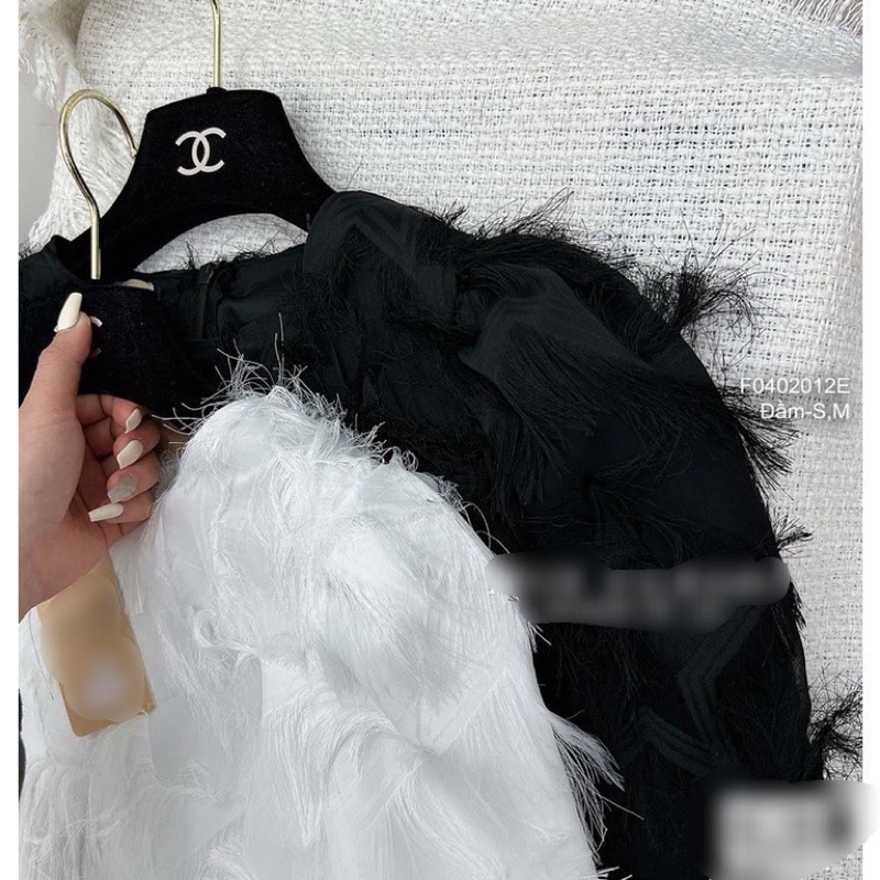 Váy xuông lông tiểu thư