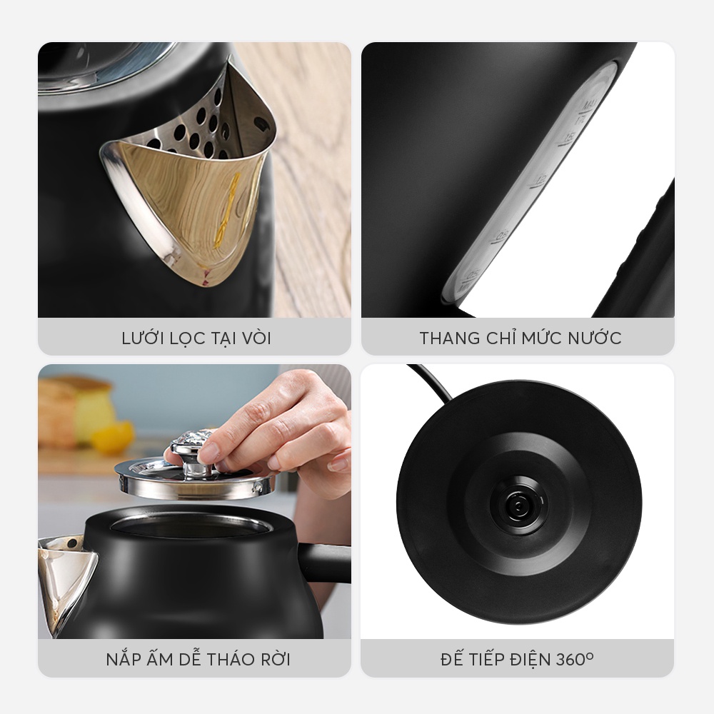 Ấm đun siêu tốc Elmich KEE-1777