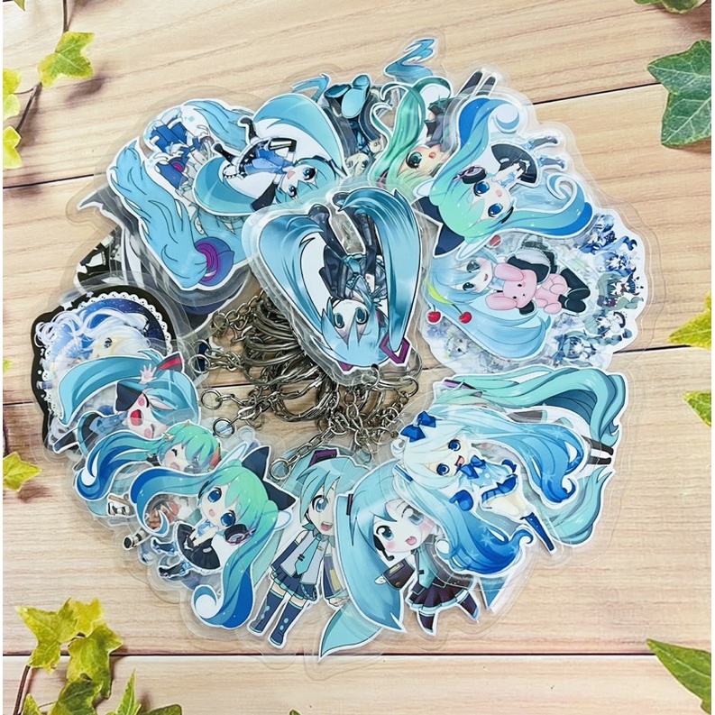 Móc khoá Hatsune Miku 3 móc khác nhau /Móc treo Miku
