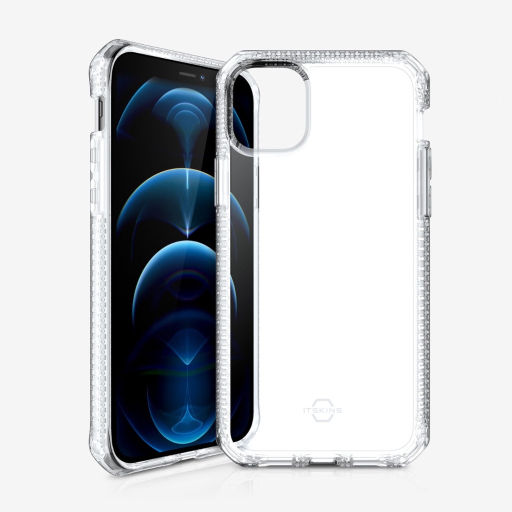 Ốp Lưng Itskins Spectrum Clear Cho iPhone 12 Pro / 12 / 12 Mini Drop Safe 3m