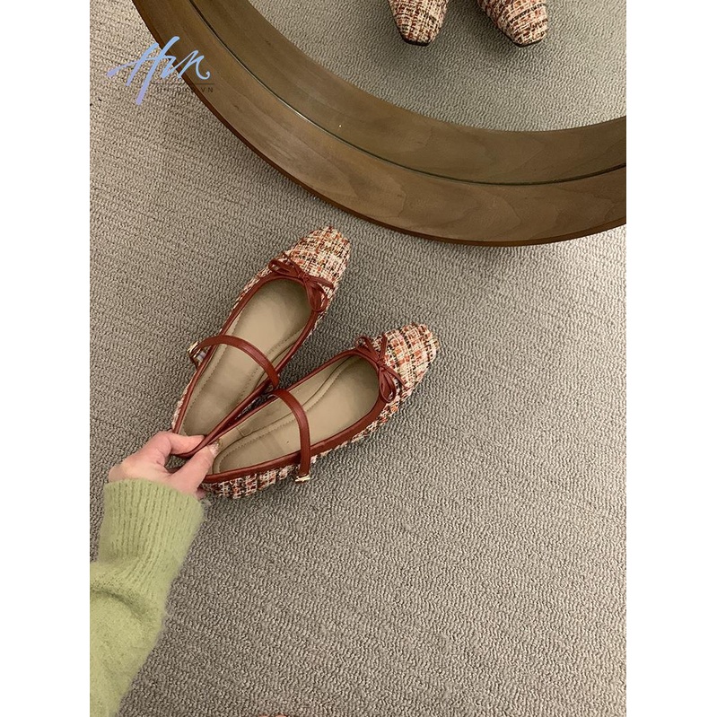 Giày Mary Jane Phong Cách Thời Trang Pháp 2023 Dành Cho Nữ