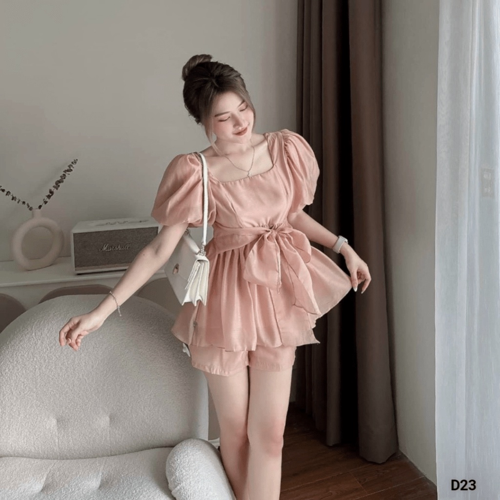 FREESHIP - SET VOAN TƠ SIÊU XINH ĐÁNG YÊU NỮ TÍNH CHẤT LIỆU MỊN MÁT MẪU MỚI - CN SHOP VALENTINA