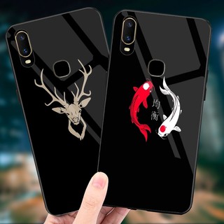 Ốp Lưng Vivo V9, V9 Youth Mặt kính cường lực cao cấp, sáng bóng, Thiết kế độc quyền