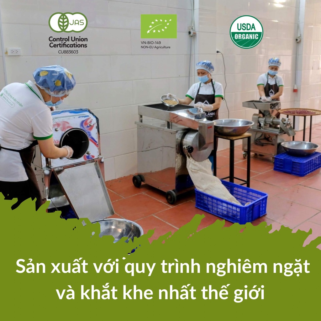 Trà mầm đậu đen 500g Hạt Dưỡng - Xanhsam Organic