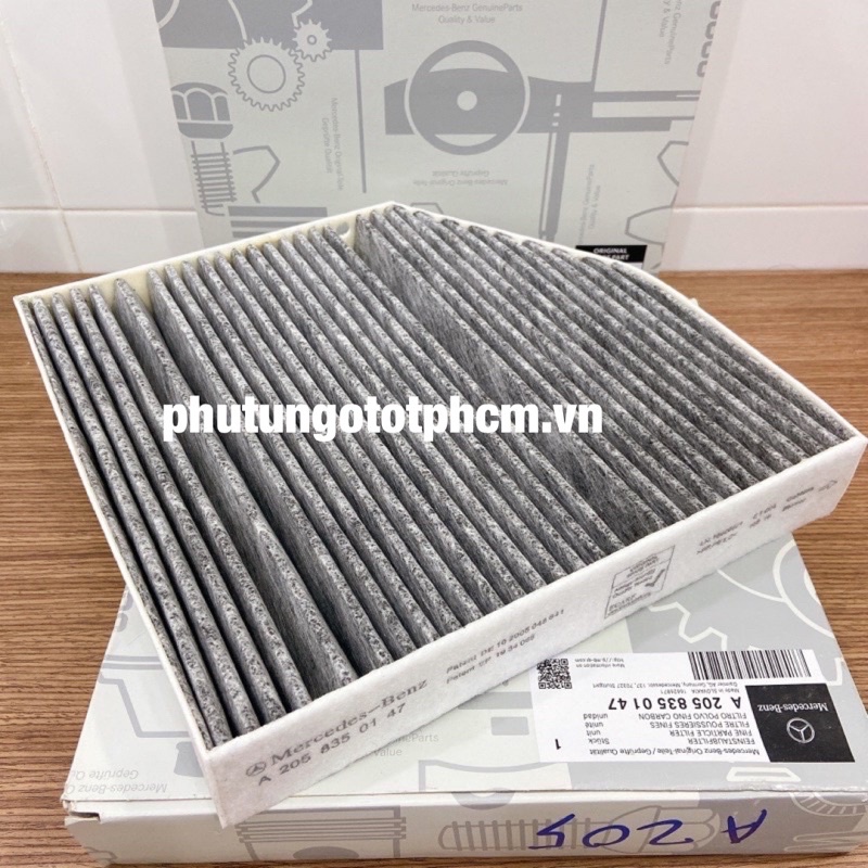 Lọc gió máy lạnh trong Mercedes C250, C200, C220, C180 AMG, E200, E220, E250