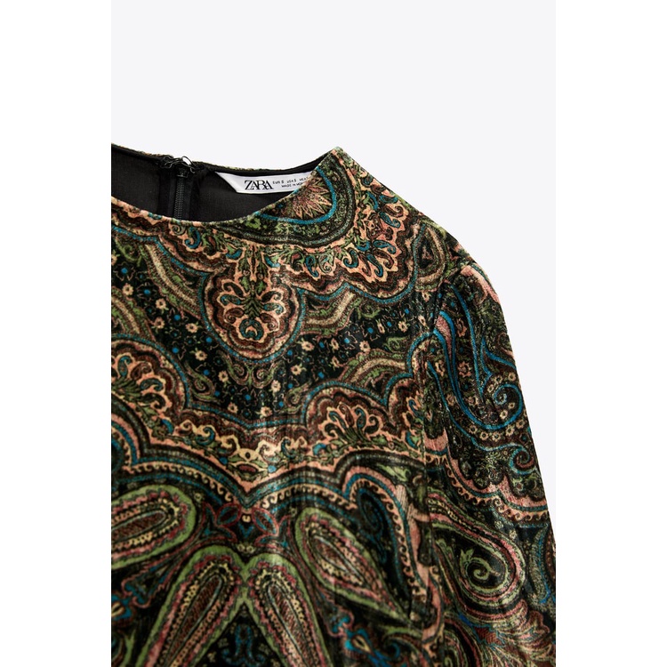 Váy Nhung ZARA Authentic Size XS