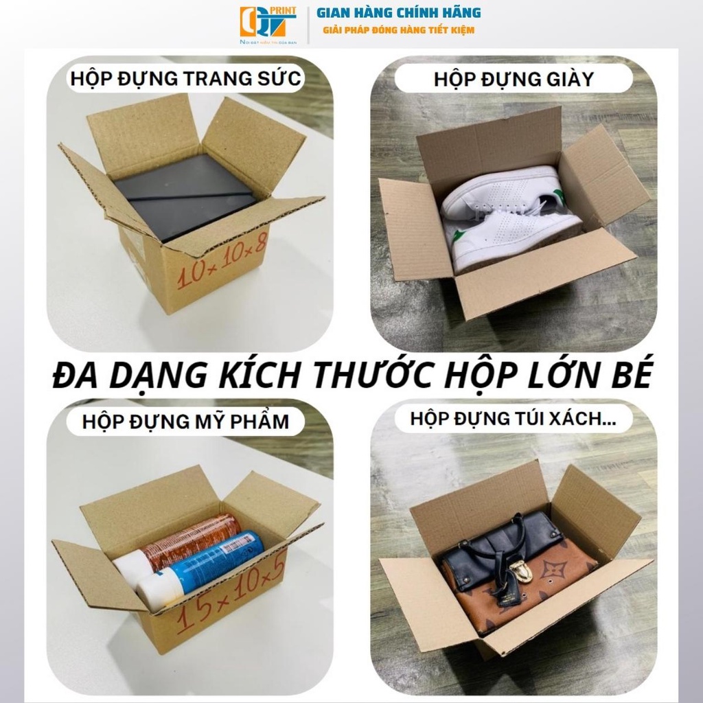 Thùng Carton Gói Hàng 60x40x40cm Chuyển Nhà Chuyển Văn Phòng Đóng Đồ, Hộp Carton Hộp Giấy Đóng Hàng Tiện Lợi.