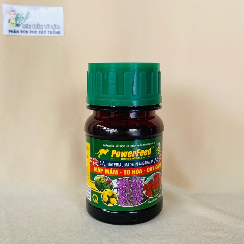 Phân Đạm Cá Hữu Cơ PowerFeed - Chai 100ml - Abclam