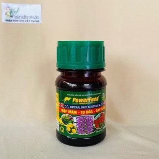 Phân đạm cá hữu cơ powerfeed - chai 100ml - abclam