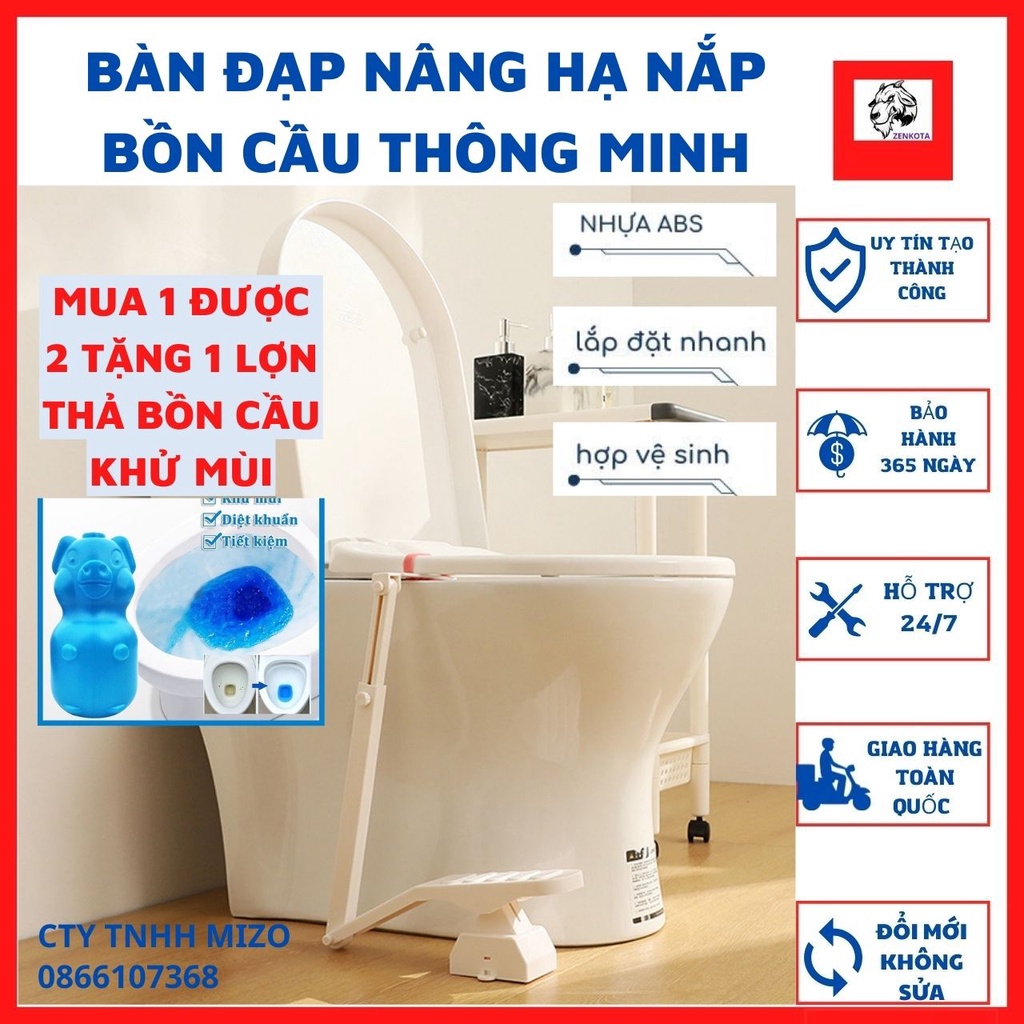 Bàn Đạp Nâng Nắp Bồn cầu Thông Minh, Nâng Hạ Nắp Bồn Cầu Bằng Chân Vệ Sinh Tiện Lợi Phù Hợp Cho Tất Cả Mọi Gia Đình, CTY