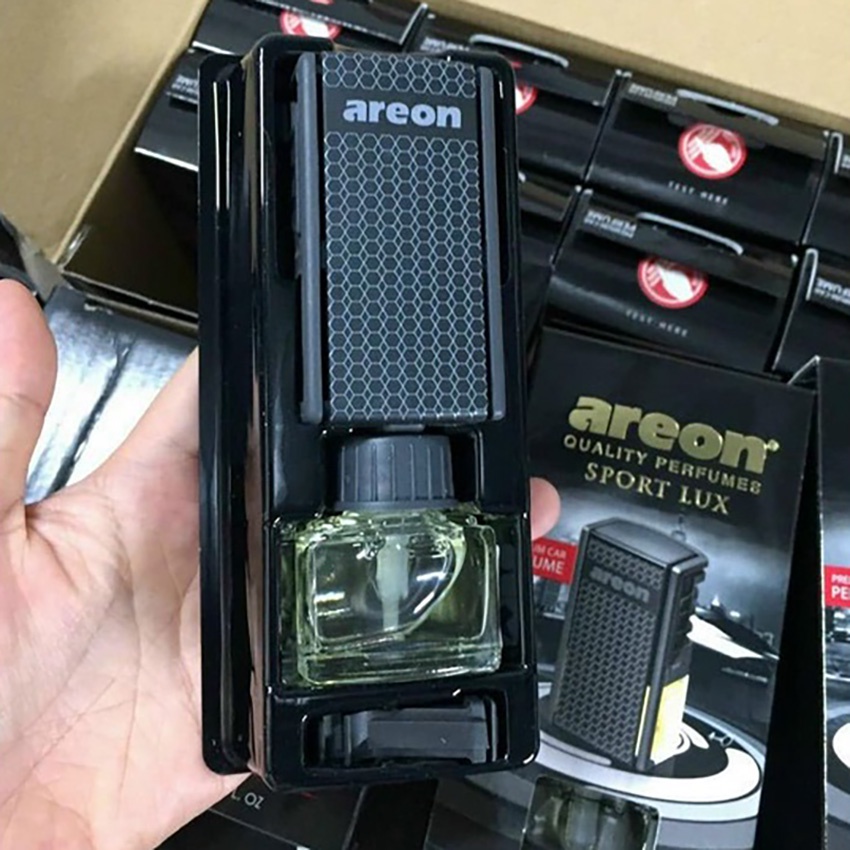 Nước hoa ô tô khử mùi hôi xe Areon hương Gold, Platinum, Vani, Romance, Spring kẹp cài cửa gió điều hòa ĐNB