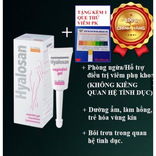 Hyalosan vaginal gel - Giải pháp  hỗ trợ điều trị viêm phụ khoa