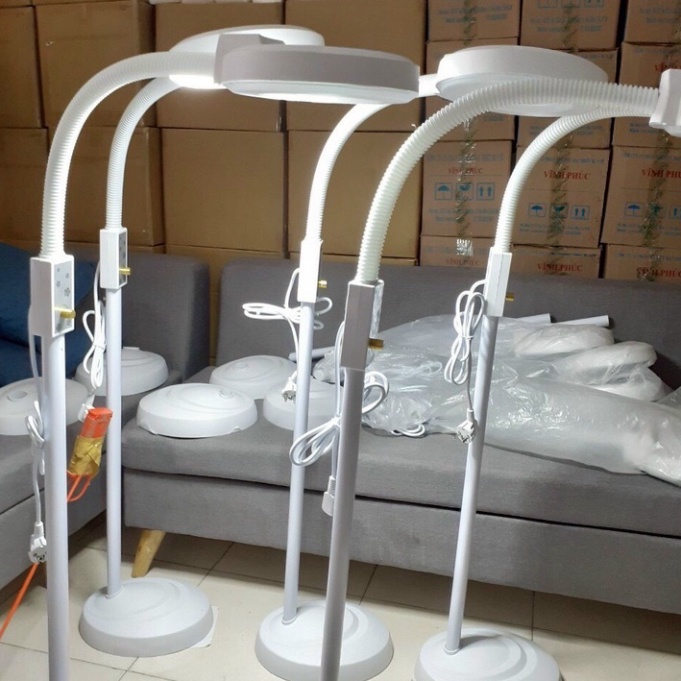 Đèn Led Chỉnh Ánh Sáng 120 Bóng - Đế Nhẹ Soi Phun Xăm Nặn Mụn Spa - Bảo Hành 12 Tháng