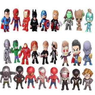 Mô hình hỗn hợp chibi funko Marvel siêu nhỏ