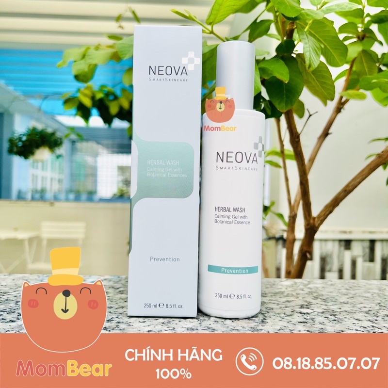 Sữa rửa mặt chiết xuất thực vật Neova Herbal Wash 250ml