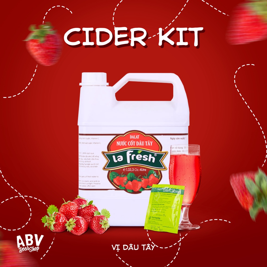 Set Nguyên Liệu Nấu Cider