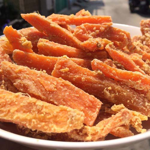 Túi 500gr KHOAI LANG mật Tà Nung sấy gừng - ĐẶC SẢN ĐÀ LẠT