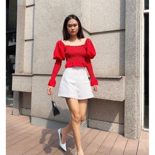 SAP-Quần short cạp cao Luv