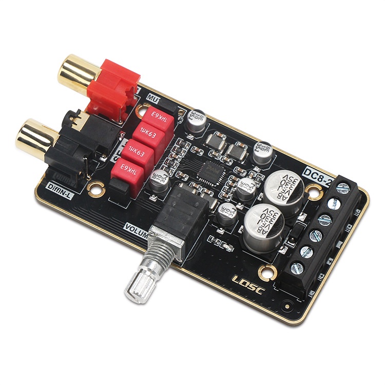 Mạch khuếch đại công suất LQSC PAM8620 Class D 2.0 công suất 15W + 15W nguồn DC 8-26v