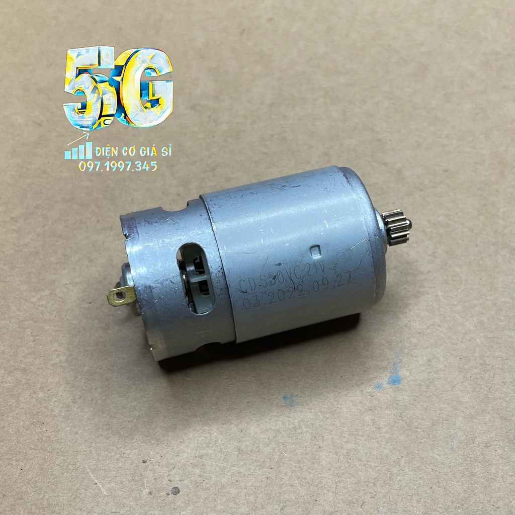 Motor 550 Loại 21v Dùng Thay Thế Máy Chạy Pin 18v - 21v Xài Chung LOẠI TỐT