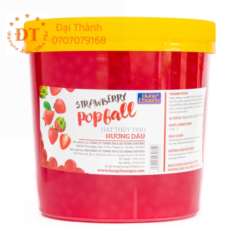 Thủy tinh Hùng Chương nhiều mùi