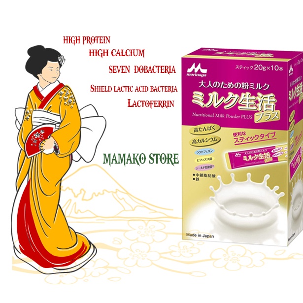 Sữa bột Morinaga Milk life nội địa nhật dành cho người lớn date 2024/nhiều phân loại