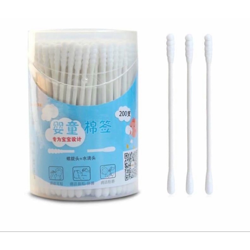 Tăm bông bông vs tai trẻ em