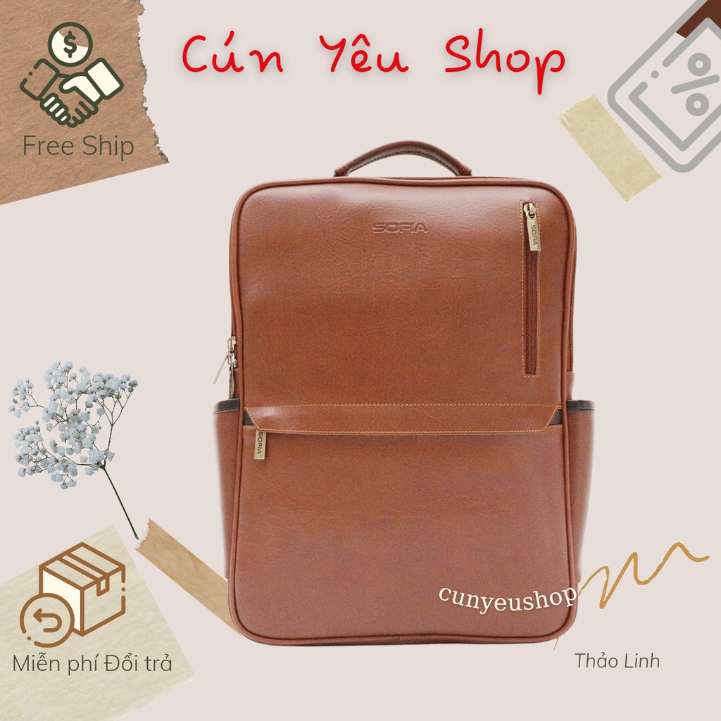 Balo BA145 Cunyeushop SOFIA laptop 15.6 inch bao bền