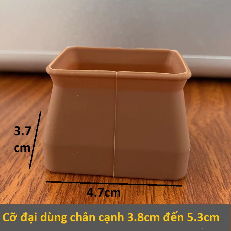 Vỏ bọc chân bàn ghế bằng silicon dày