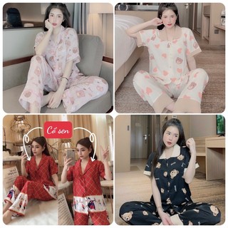 Nhiều mẫu Bộ lụa mango tay ngắn size 40-60kg