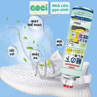 Bình xịt khử mùi hôi chân và làm sạch mùi giày Ximo cao cấp 300ml nhỏ gọn dễ dàng mang theo